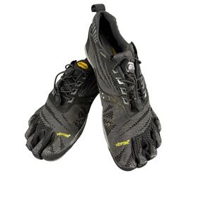 Vibram FiveFingers KMD EVOWomens Black Grey Training Shoes Barefoot Toe Shoes